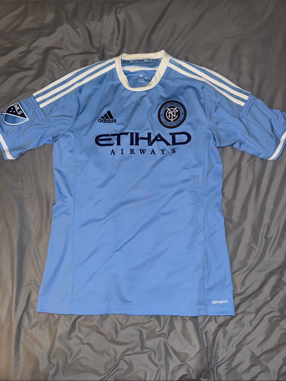 Adidas NYCFC inaugural season home jersey fan